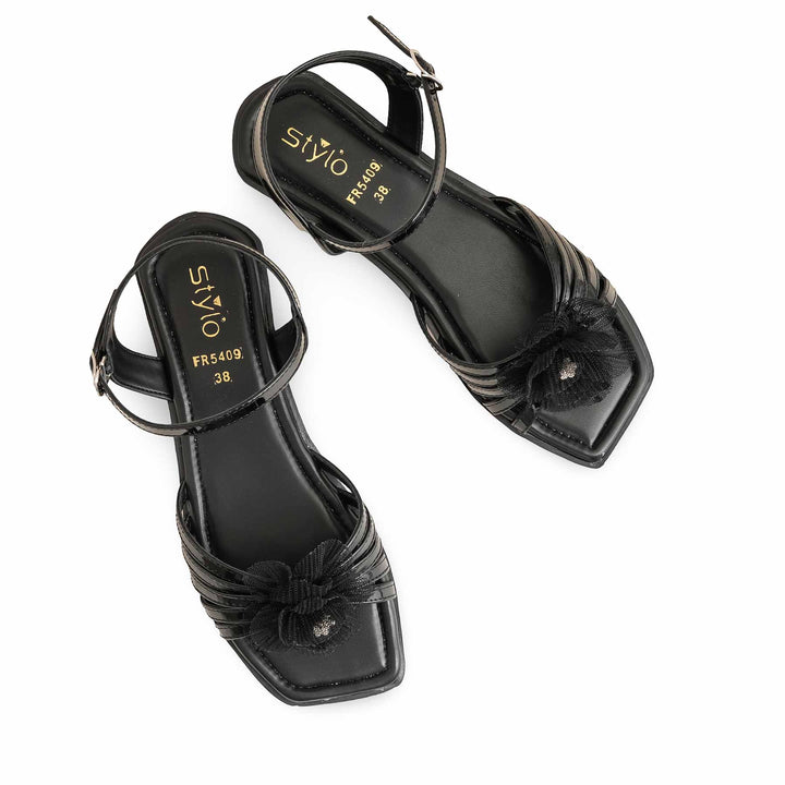 Black Formal Women Sandal FR5409