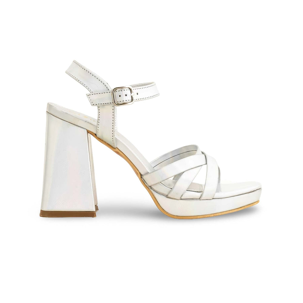 Silver Formal Women Sandal FR5415