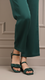 Botl Green Formal Sandal For Ladies FR5416