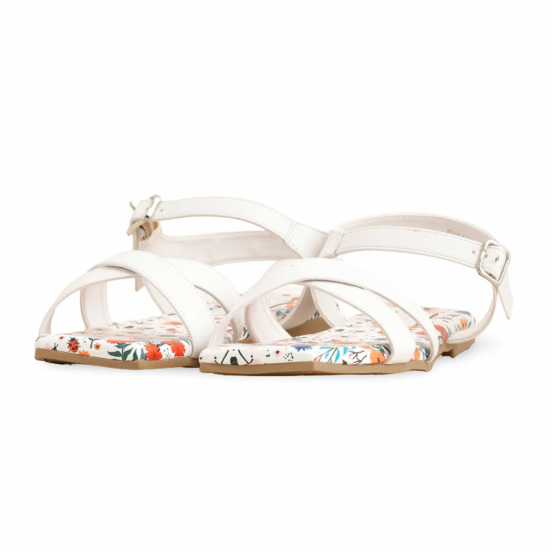 White Formal Sandal FR5417