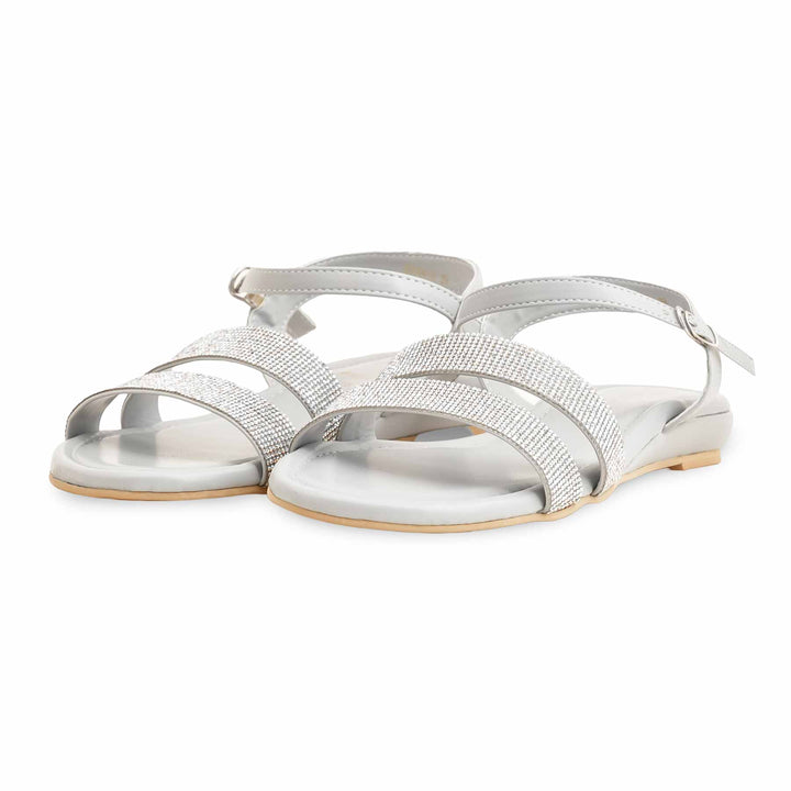 Grey Formal Sandal For Women FR5418