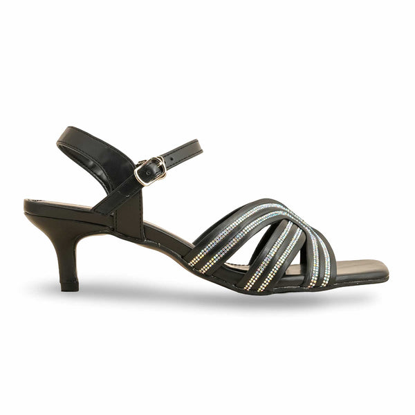 Black Formal Sandal FR5419