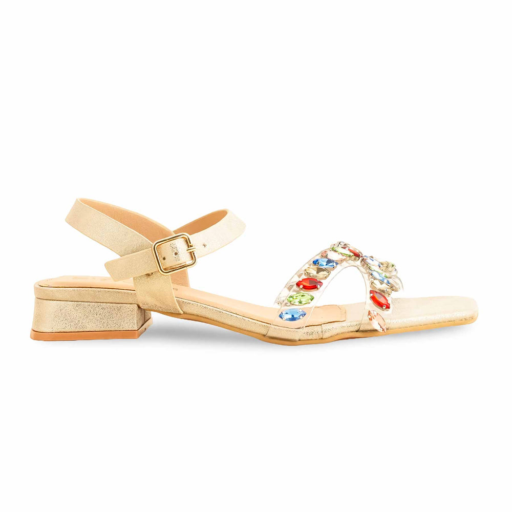 Golden Formal Sandal FR5420