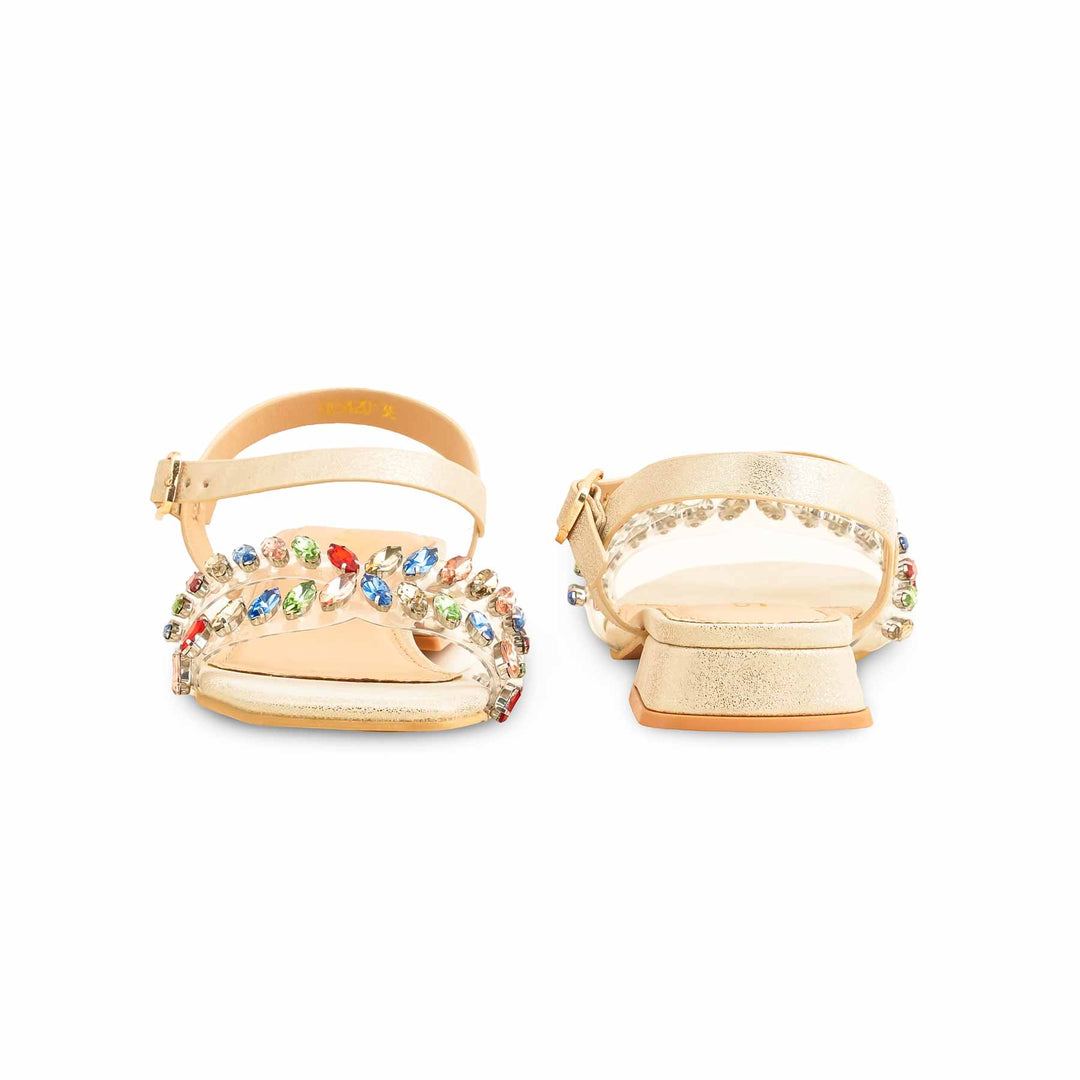 Golden Formal Sandal FR5420