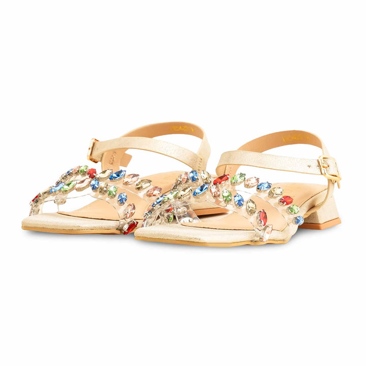 Golden Formal Sandal FR5420