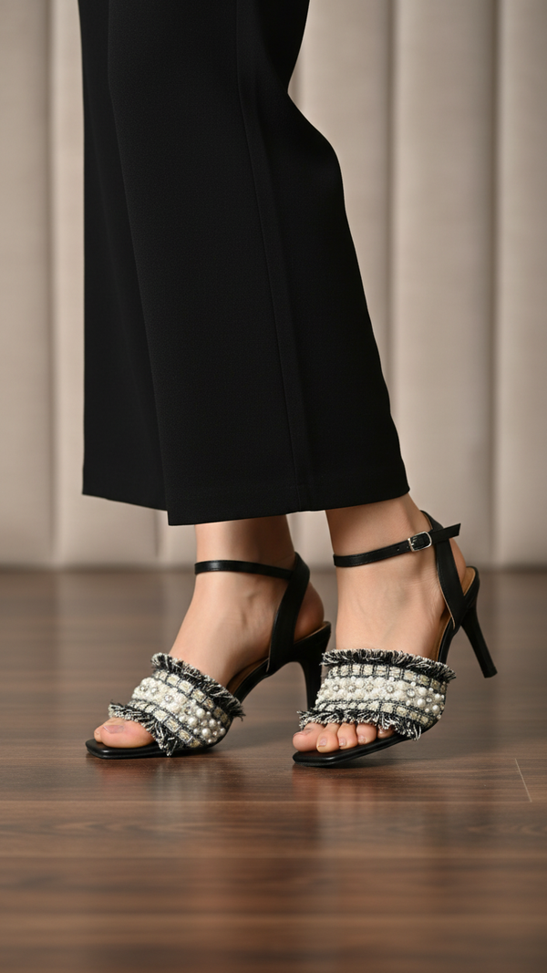 Black Formal Sandal FR5422