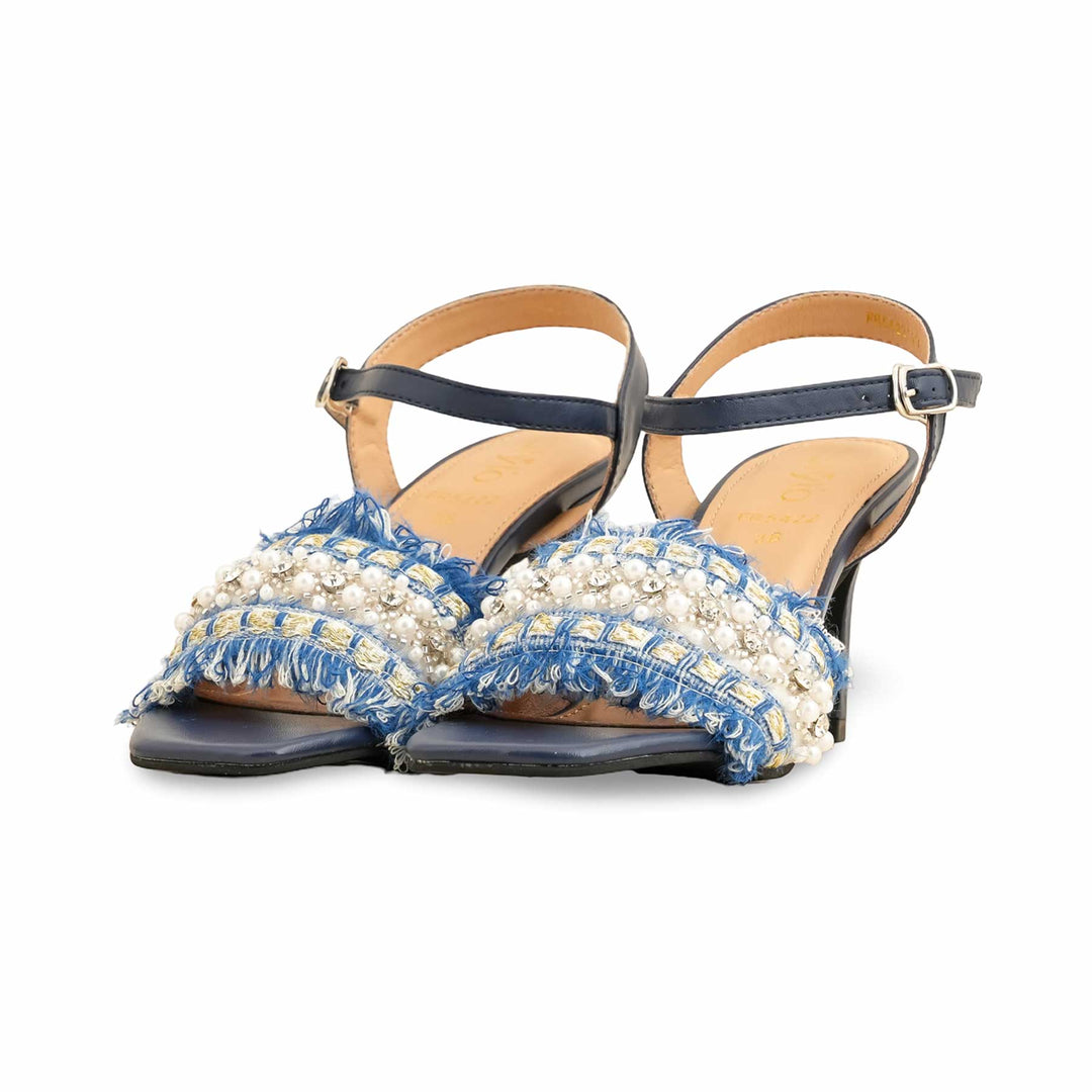 Blue Formal Sandal FR5422