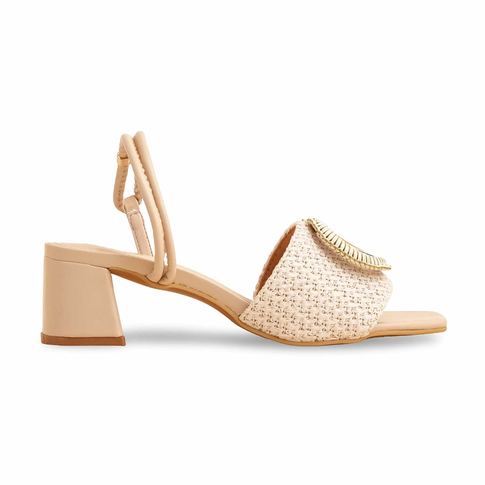 Cream Formal Sandal FR5423