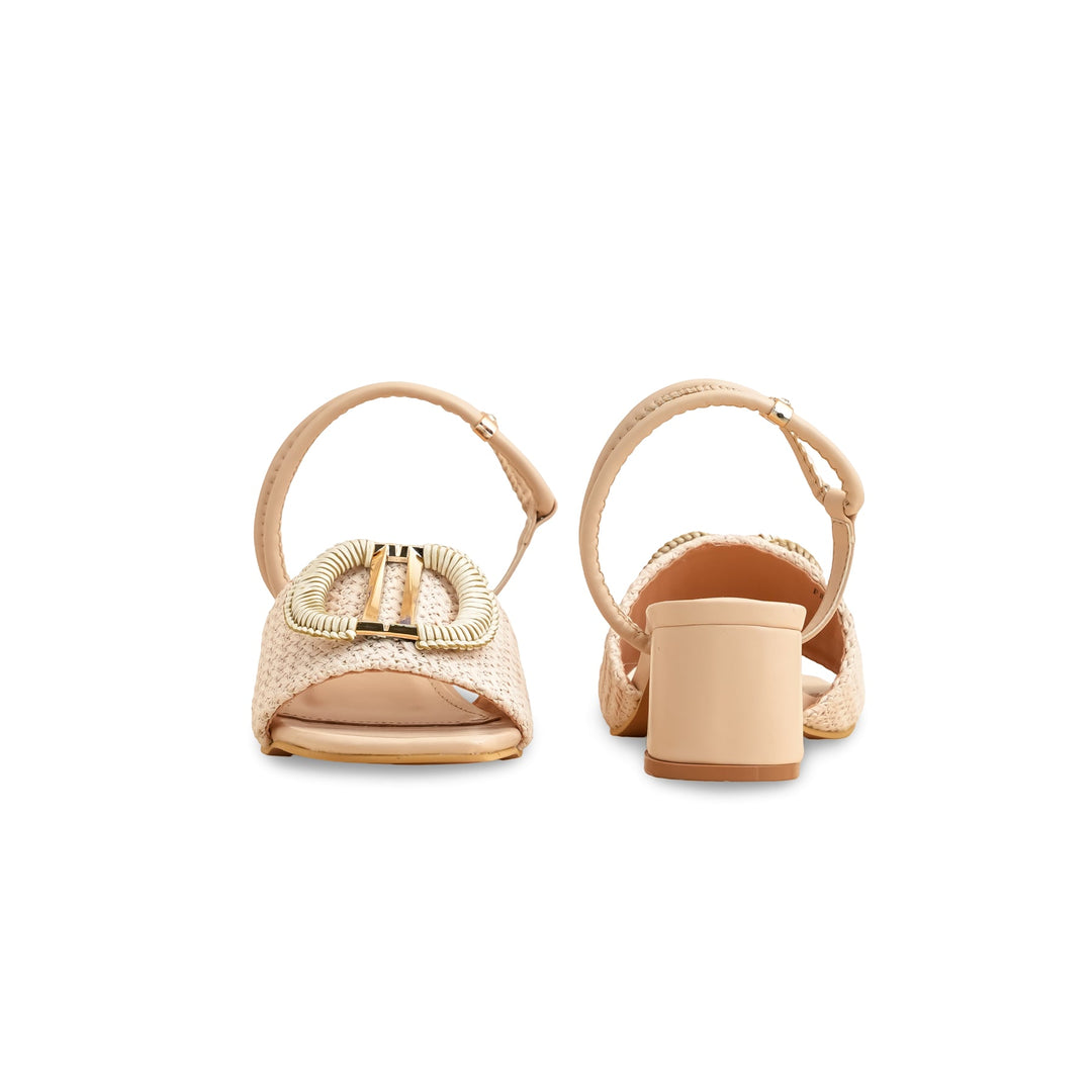 Cream Formal Sandal FR5423