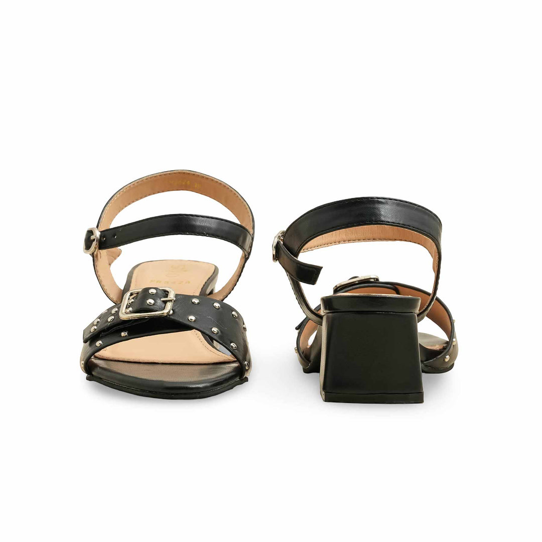 Black Formal Sandal For Women FR5424