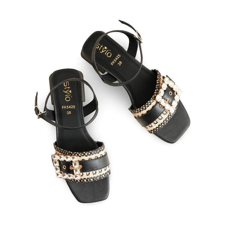 Black Formal Sandal FR5425