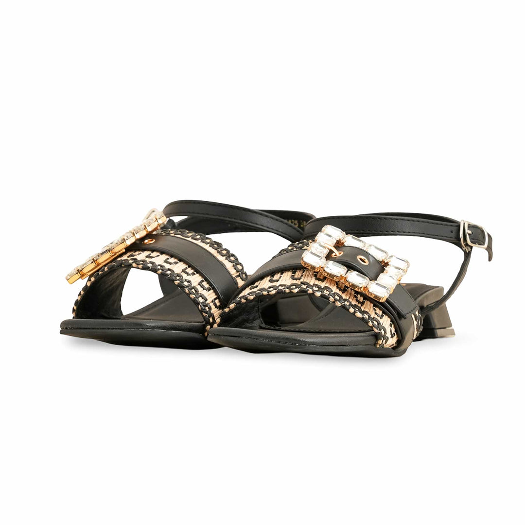 Black Formal Sandal FR5425