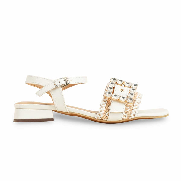 White Formal Sandal FR5425