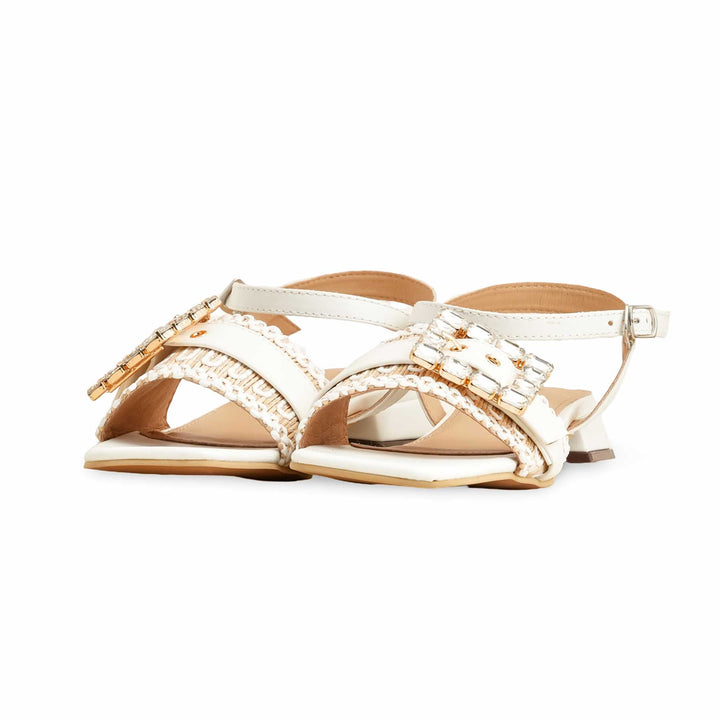 White Formal Sandal FR5425