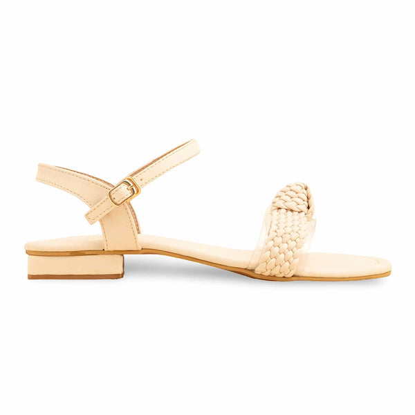 Cream Formal Sandal FR5431
