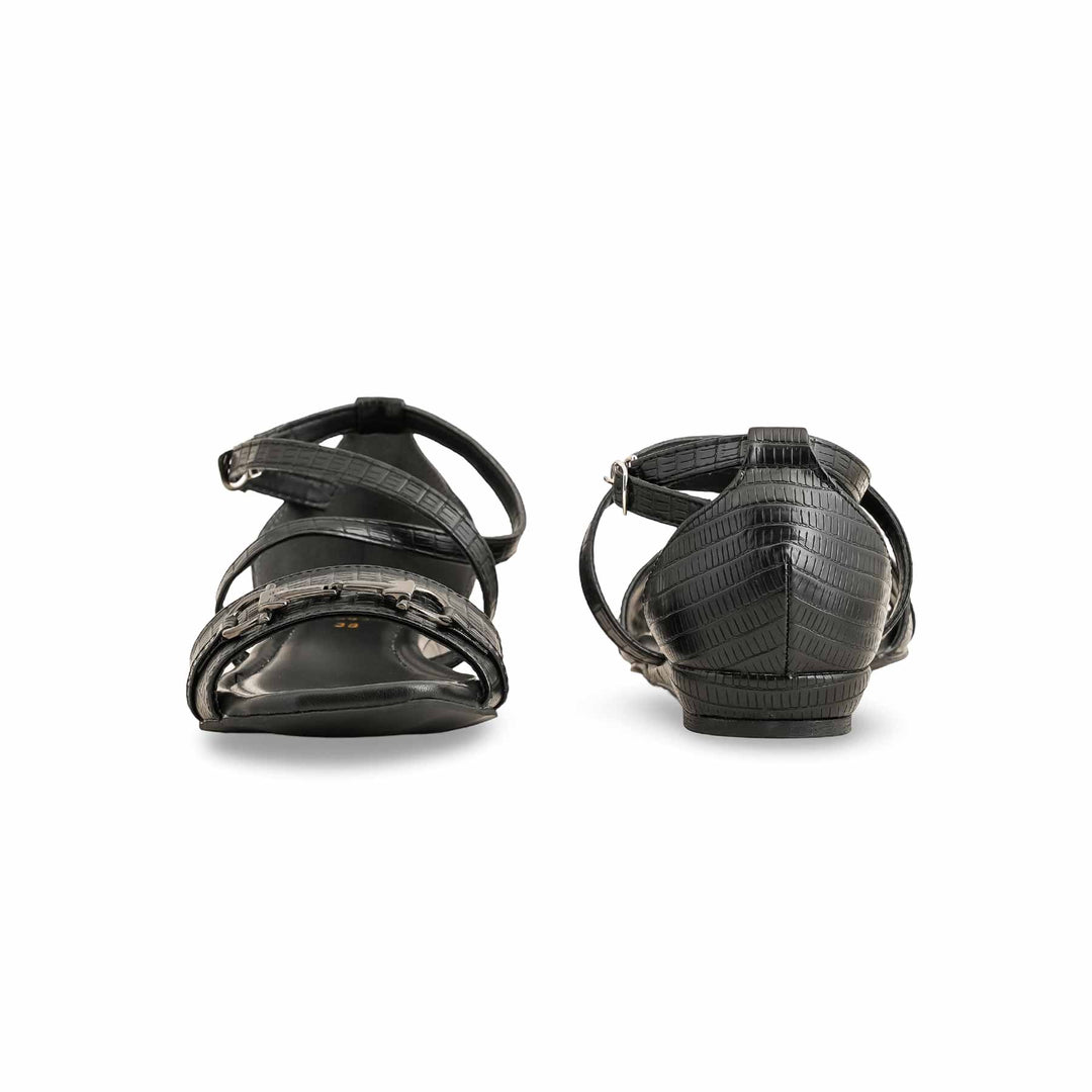 Black Formal Sandal FR5434
