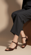 Brown Formal Sandal For Women FR5436