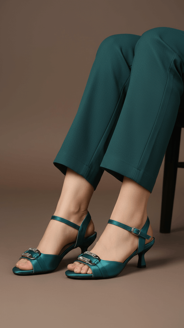Teal Blue Formal Sandal FR5436
