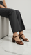 Brown Formal Sandal For Ladies FR5440