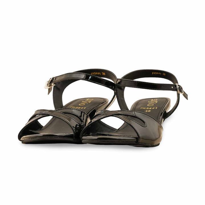 Black Formal Sandal For Ladies FR5441