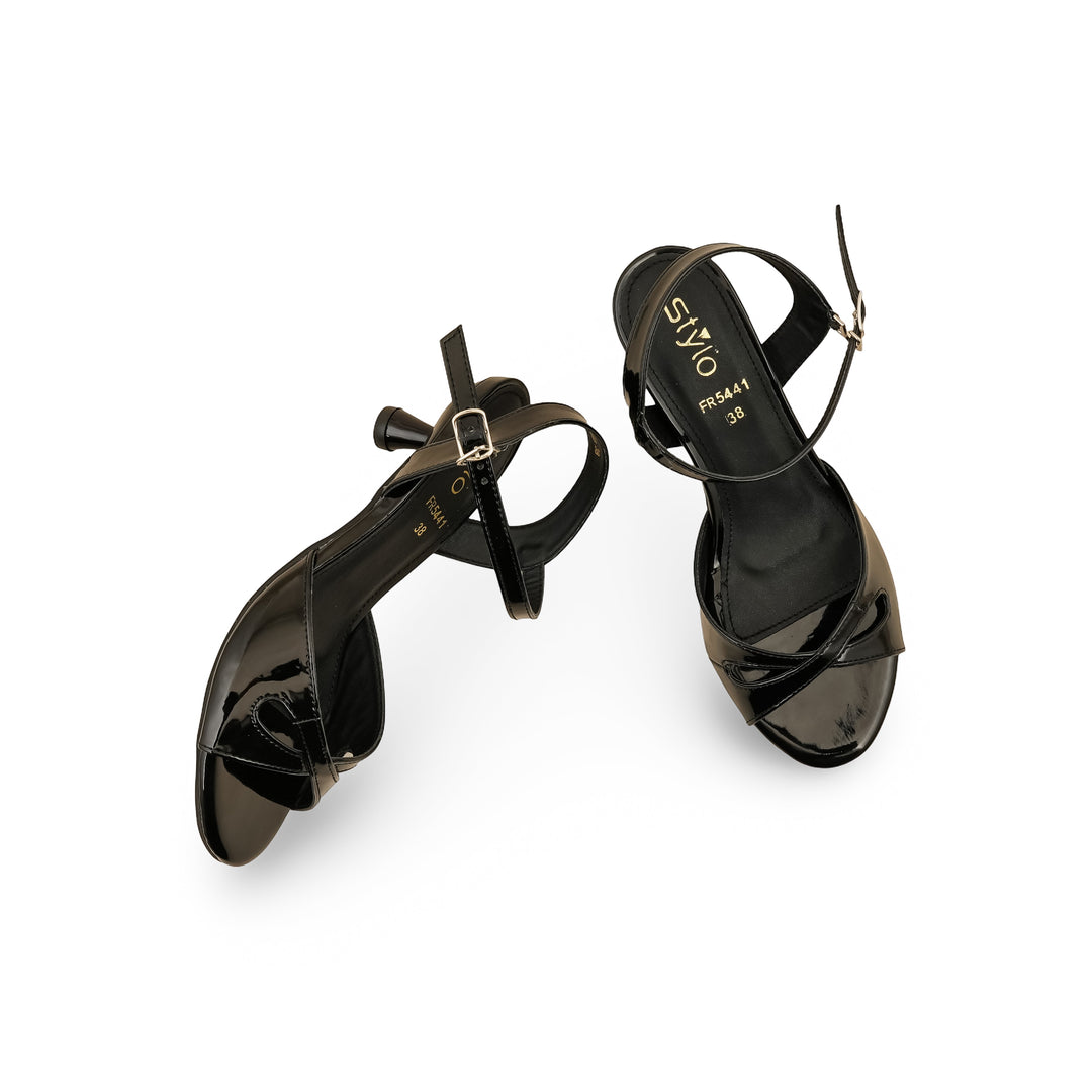Black Formal Sandal For Ladies FR5441