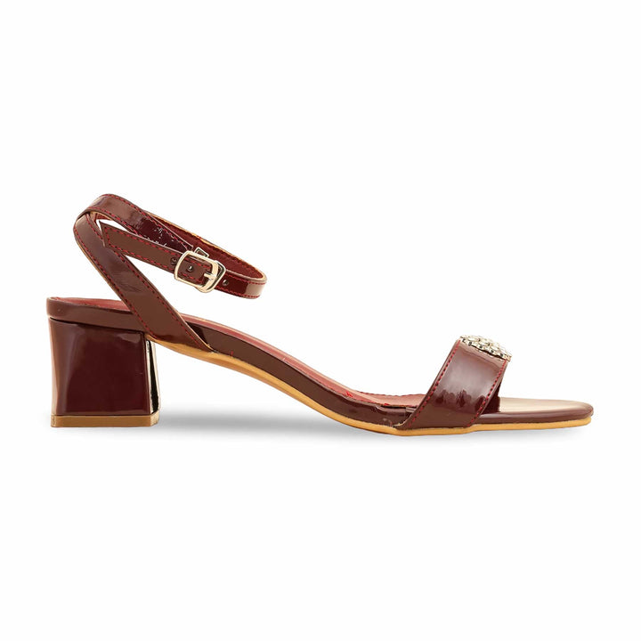 Maroon Formal Sandal FR5442