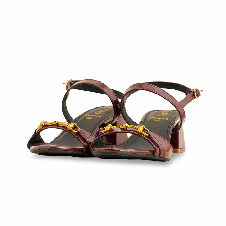 Maroon Formal Sandal FR5444