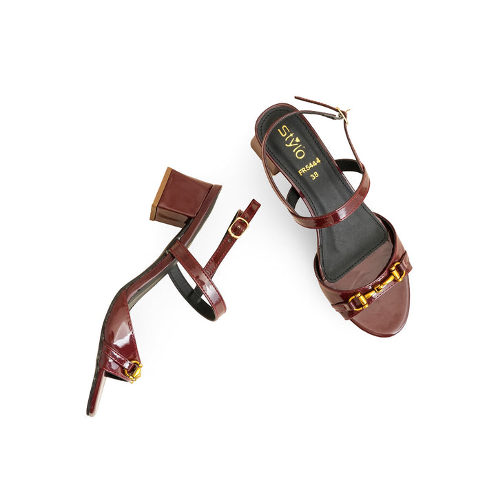 Maroon Formal Sandal FR5444