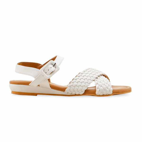 White Formal Women Sandal FR5448