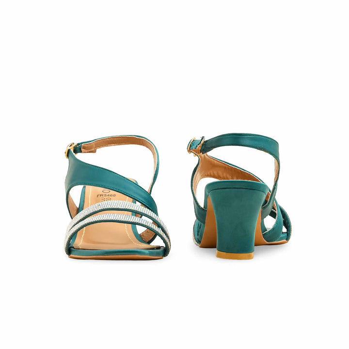 Botl Green Formal Sandal For Ladies FR5460
