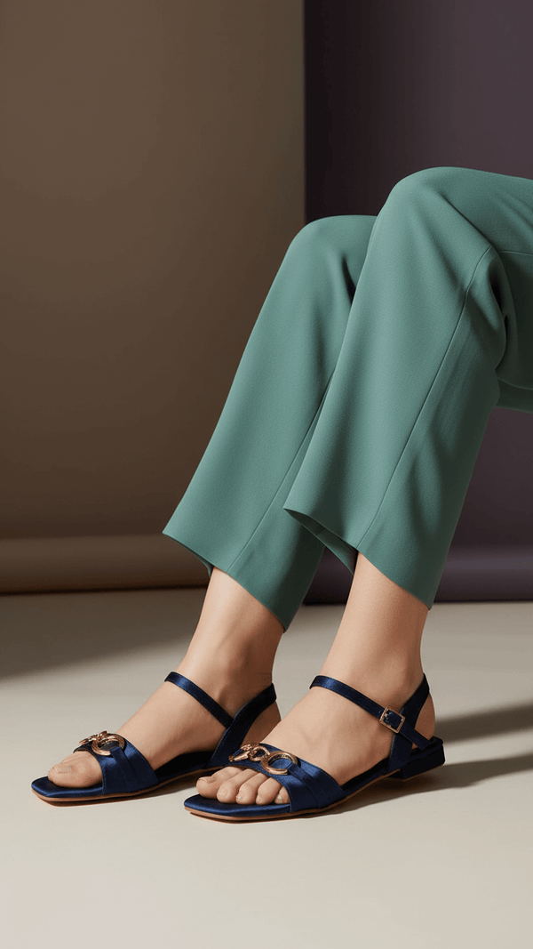 Navy Formal Sandal FR5464