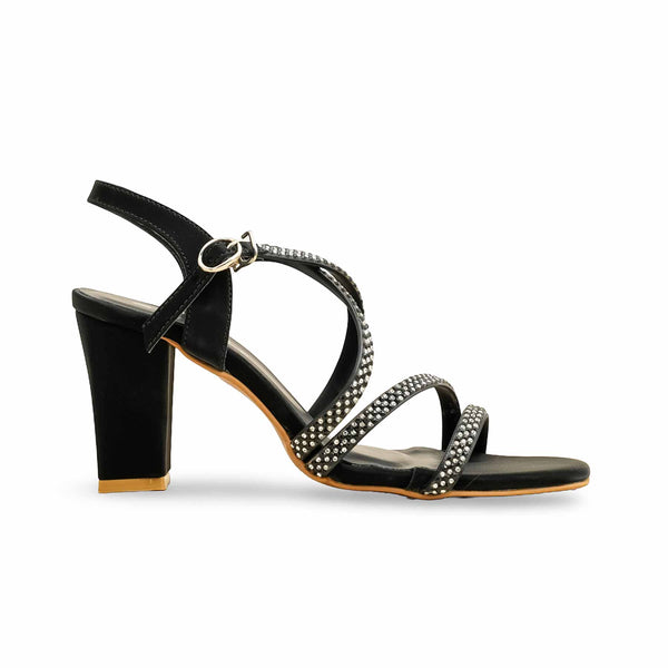 Black Formal Sandal FR5465