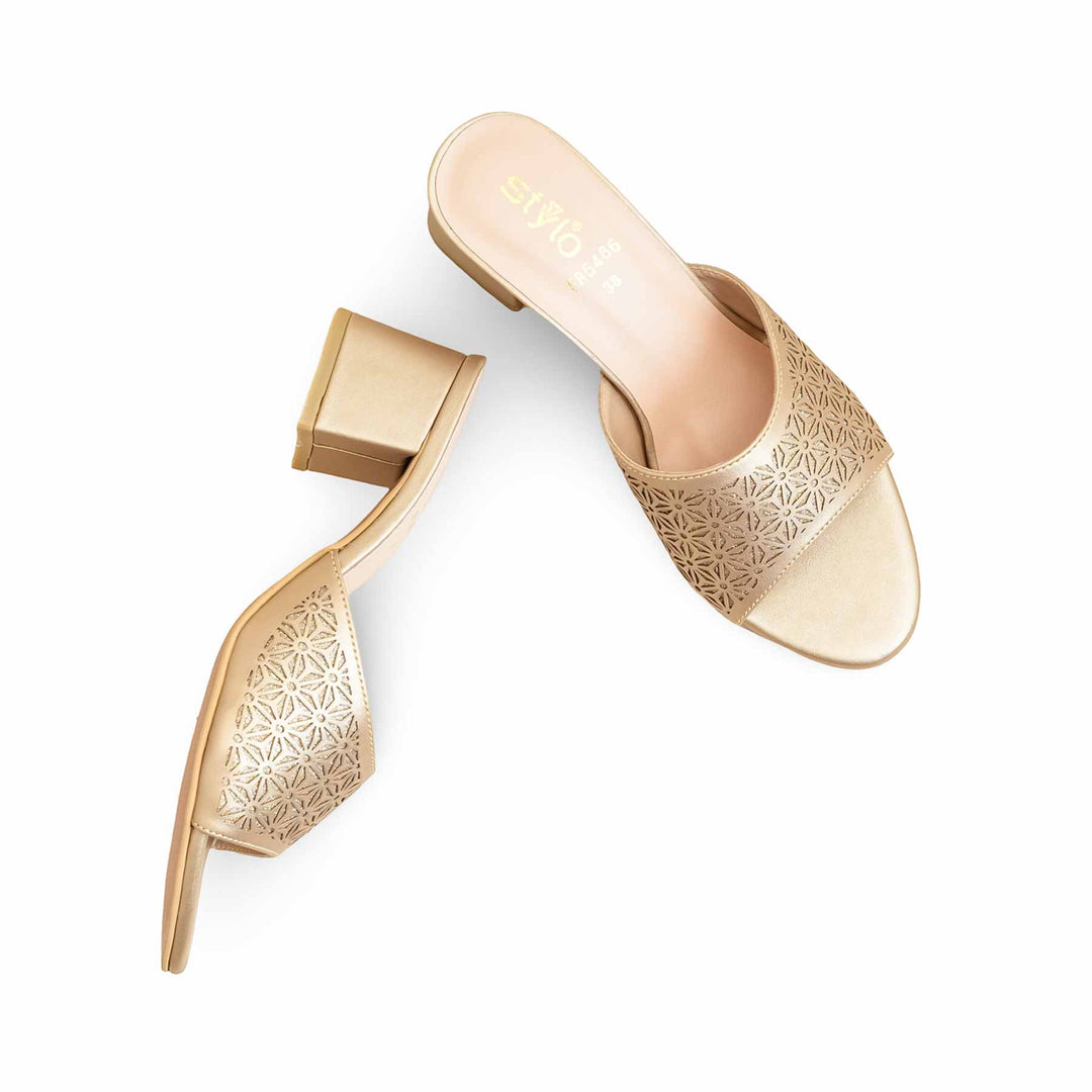 Golden Formal Sandal FR5466