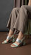 Green Formal Sandal For Women FR5472