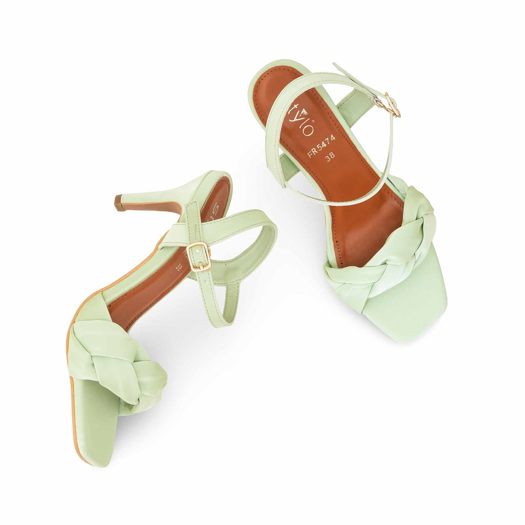 Green Formal Sandal For Women FR5474