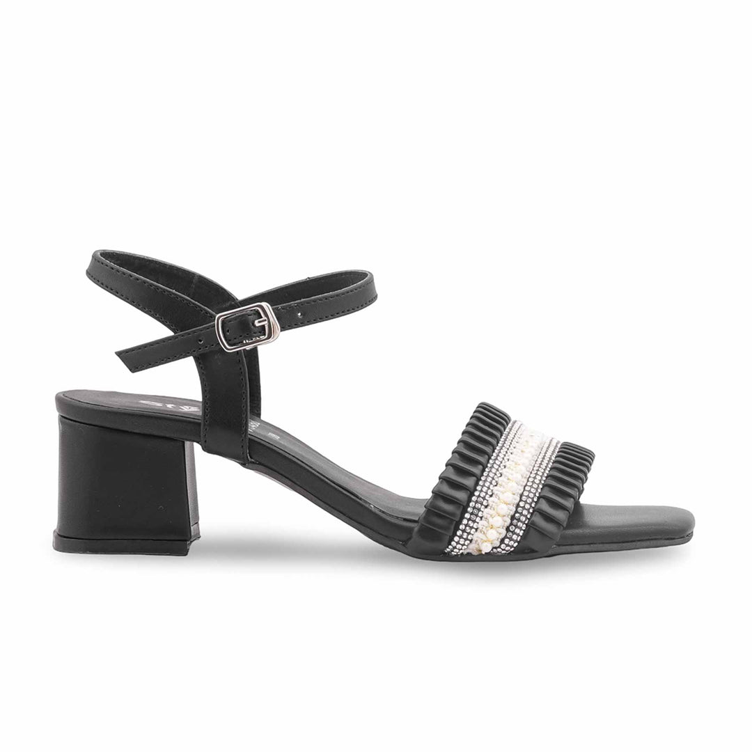 Black Formal Sandal For Ladies FR5488
