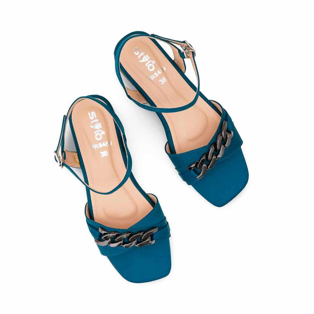 Green Formal Sandal For Women FR5489
