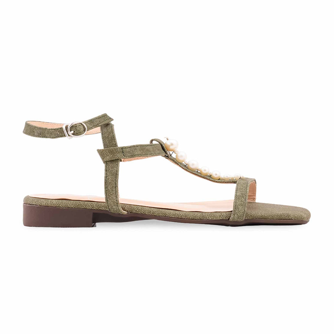 Green Formal Sandal For Ladies FR5493