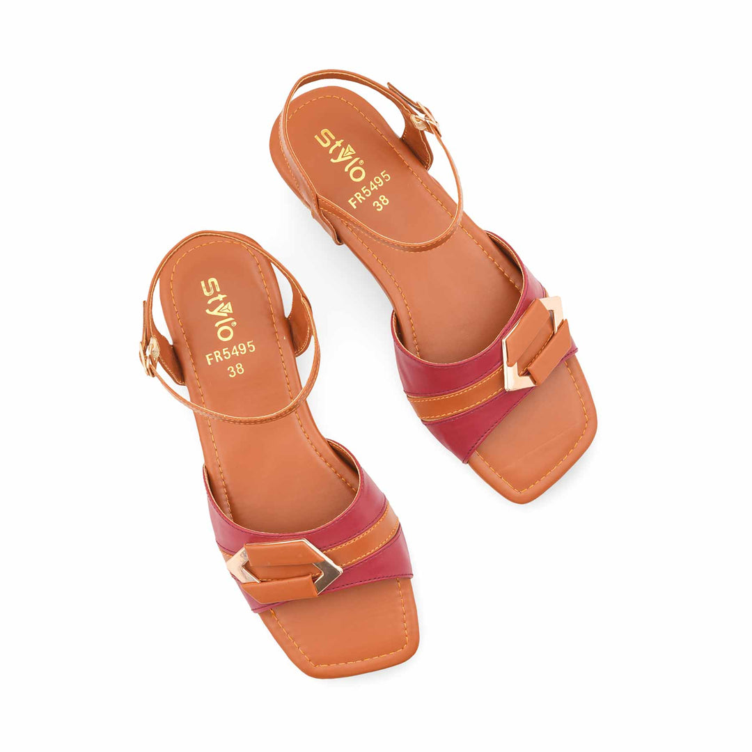 Mustard Formal Sandal For Women FR5495