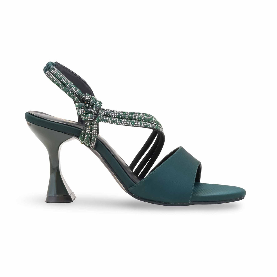 Green Formal Sandal For Women FR5496