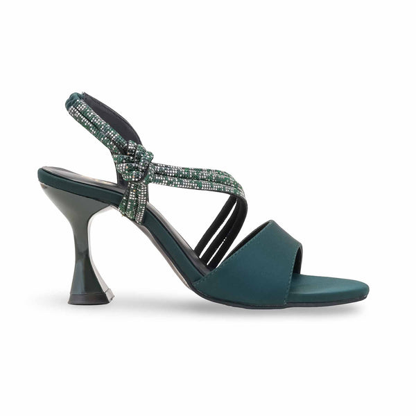 Green Formal Sandal For Women FR5496