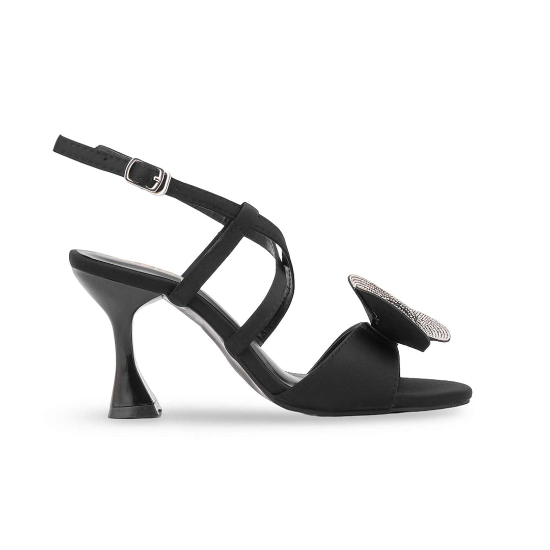 Black Formal Sandal For Women FR5501