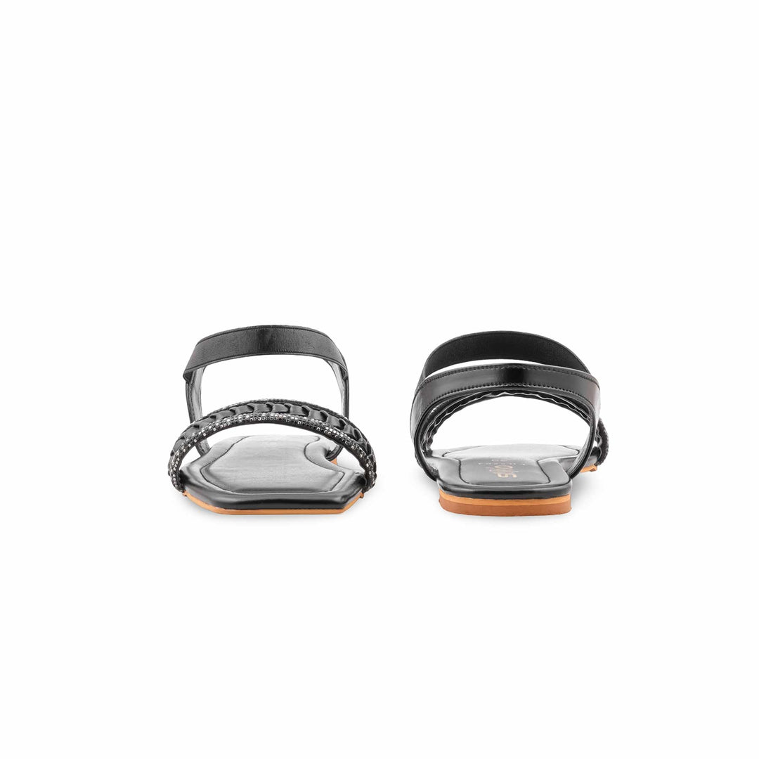 Black Formal Sandal For Ladies FR5504
