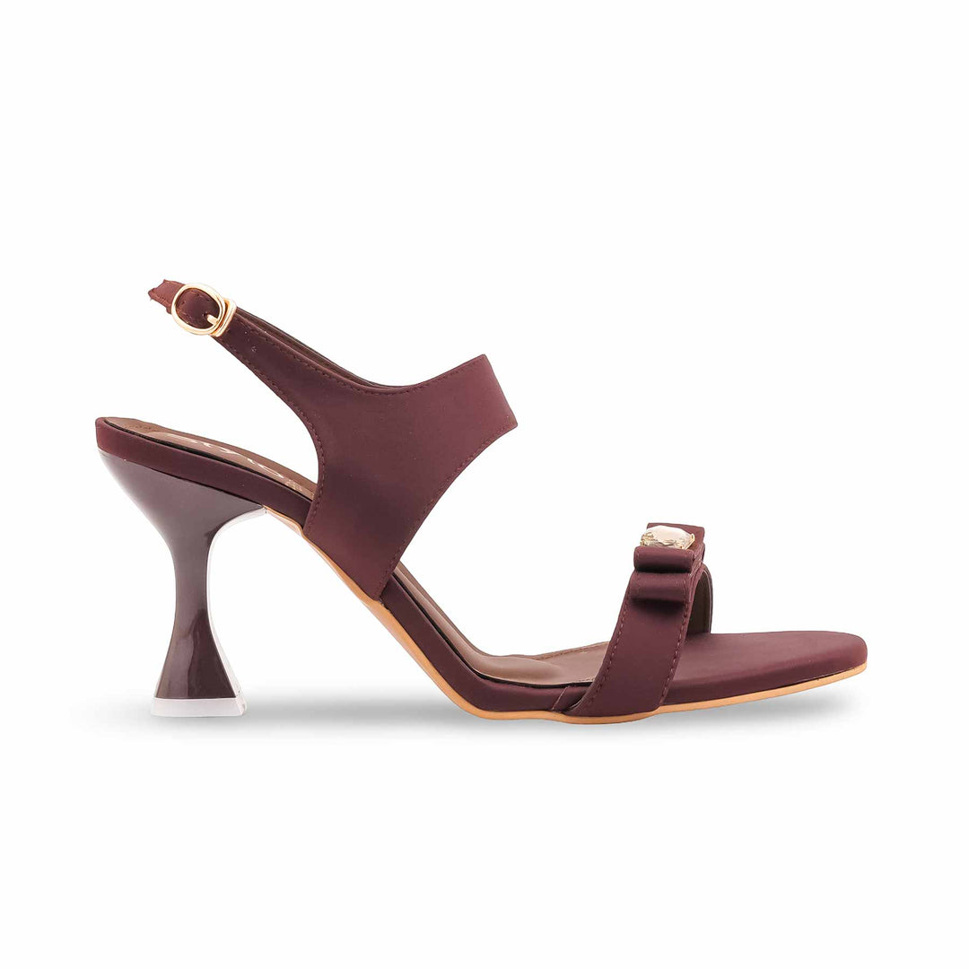 Brown Formal Sandal For Women FR5508