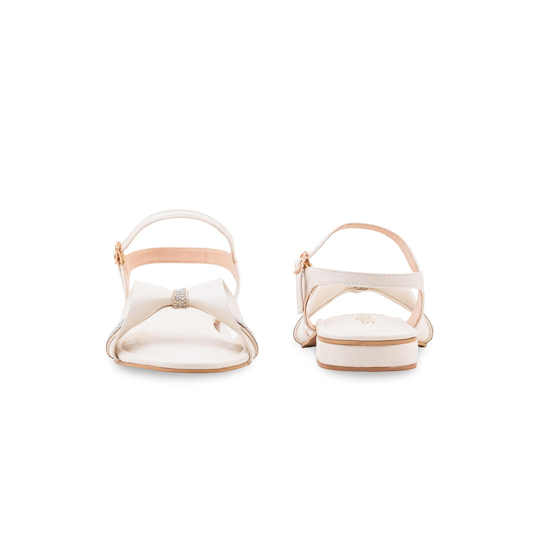 White Formal Sandal For Ladies FR5510