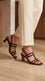 Brown Formal Sandal For Women FR5516