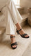 Black Formal Sandal For Women FR5518