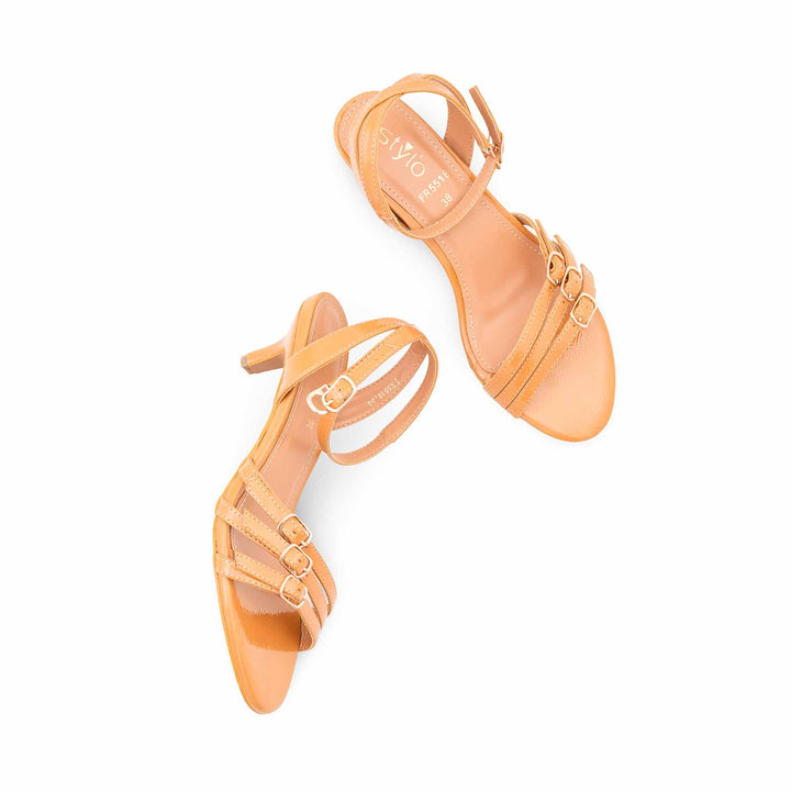 Beige Formal Sandal For Women FR5518