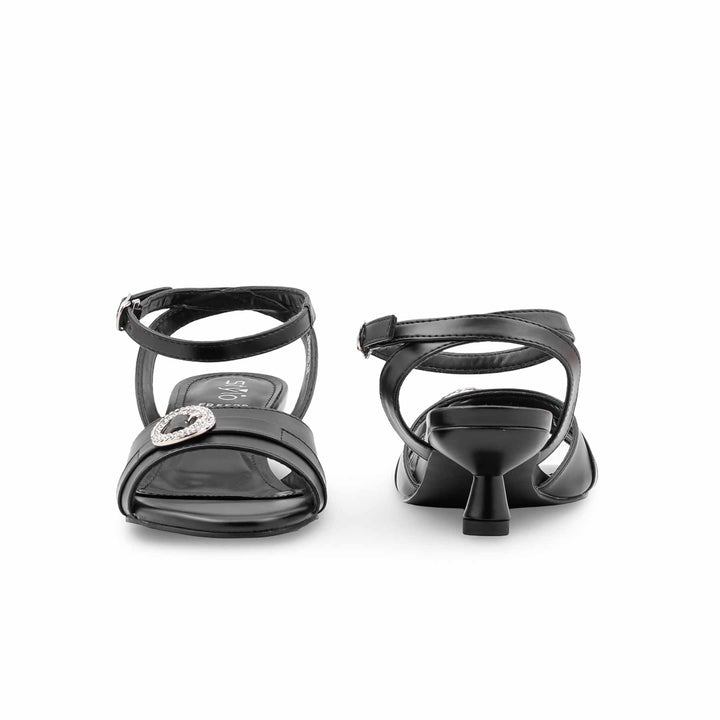 Black Formal Sandal For Women FR5520