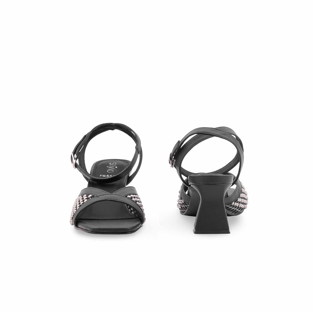 Black Formal Women Sandal FR5525